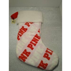 Victoria’s Secret PINK Christmas Stocking NWT Excellent Condition